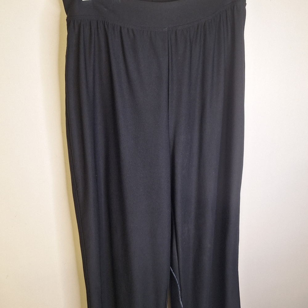 SPANX Fully Lined Black Women's Wide Leg Pant Size Small
